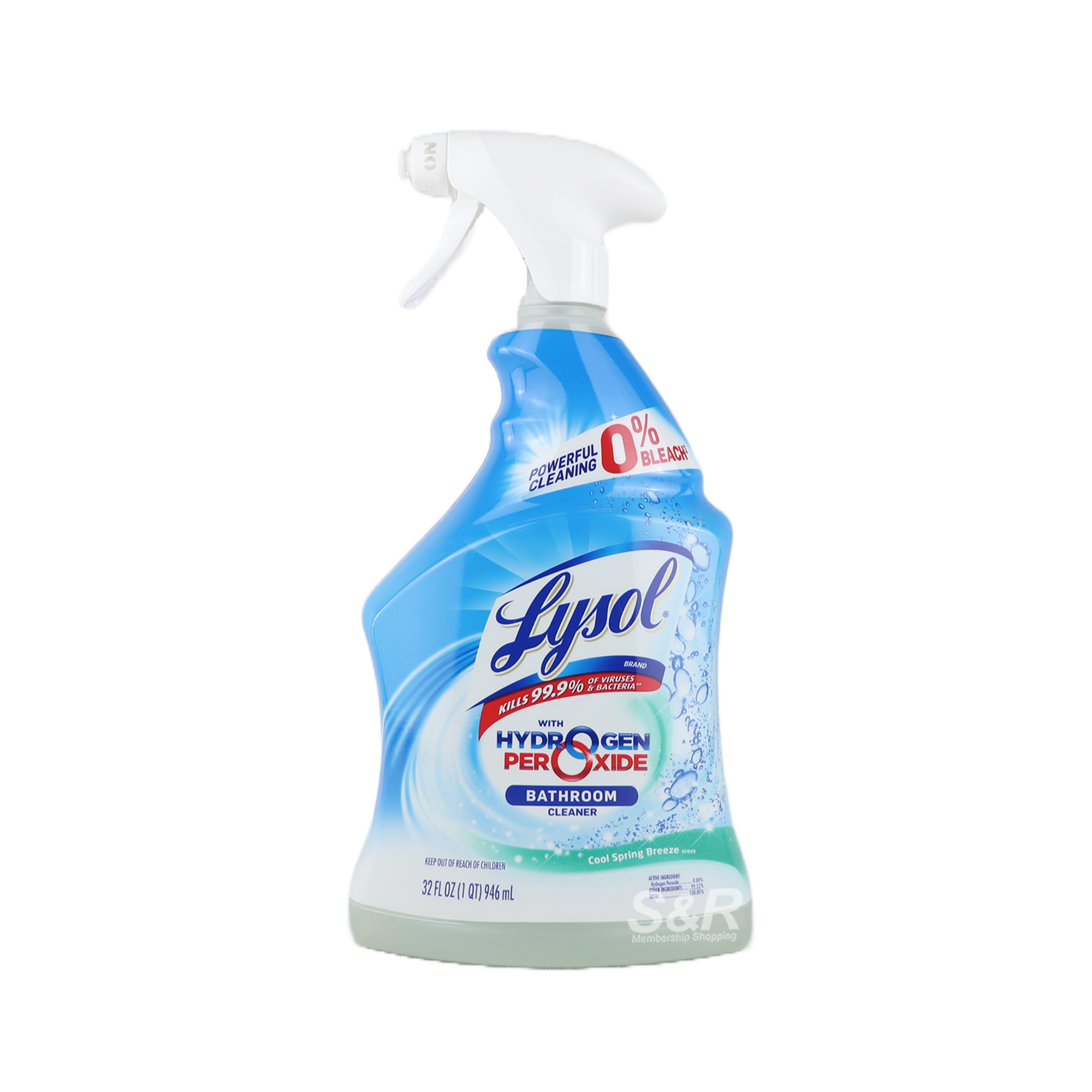 Lysol Hydrogen Peroxide Bathroom Cleaner 946mL Lysol Hydrogen Peroxide Bathroom Cleaner 946mL